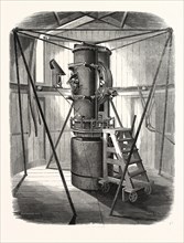 PERSPECTIVE VIEW OF THE ALTITUDE AND AZIMUTH INSTRUMENT AT THE ROYAL OBSERVATORY, GREENWICH,