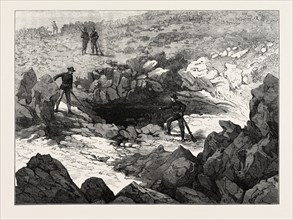 ENTRANCE TO CAPTAIN JACK'S CAVE, 1873
