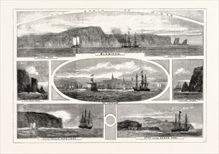 PROGRESS OF THE PRINCE OF WALES IN BRITISH NORTH AMERICA, VIEWS ILLUSTRATING THE PASSAGE OF H.M.S.