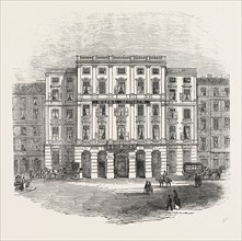 THE HOTEL MUNSCH, AT VIENNA, AUSTRIA, 1855. THE RESIDENCE OF LORD JOHN RUSSELL, DURING THE