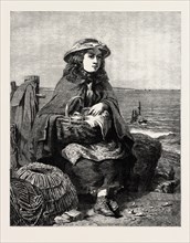 "WAITING FOR FATHER," BY R. COLLINSON, 1863