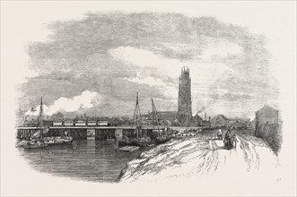 OPENING OF THE GREAT NORTHERN RAILWAY, BOSTON, UK, 1848