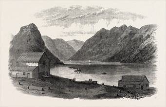 SKETCHES FROM BRITISH COLUMBIA: PORT ANDERSON, ANDERSON LAKE, 1864