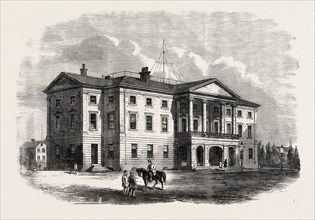 PROVINCE BUILDING, CHARLOTTE TOWN, PRINCE EDWARD ISLAND, 1864