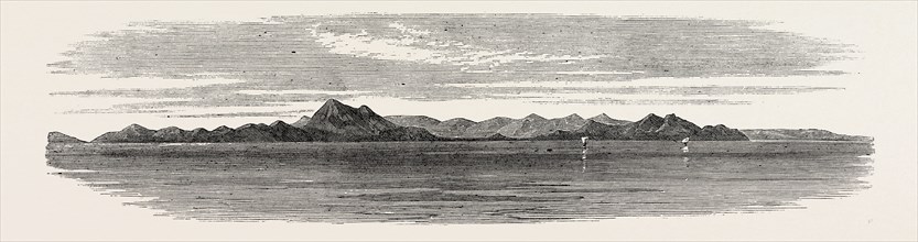 THE INLAND SEA OF JAPAN: ISLAND OF HIME-SIMA, IN THE TSUWA NADA, AND COAST OF KIUSIU. 1868