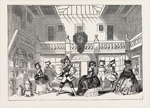 CHRISTMAS PANTOMIMES: DRURY LANE. SCENE FROM THE PANTOMIME OF "HARLEQUIN HOGARTH; OR, THE TWO