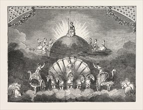 CHRISTMAS PANTOMIMES: ASTLEY'S. SCENE FROM THE PANTOMIME OF "MR. AND MRS. BRIGGS; OR, PUNCH'S