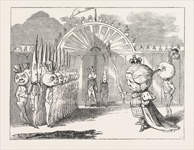 CHRISTMAS PANTOMIMES: SURREY. SCENE FROM THE PANTOMIME OF "THE KING OF THE GOLDEN SEAS; OR,