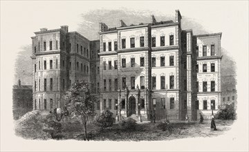KING'S COLLEGE HOSPITAL, PORTUGAL STREET, LINCOLN'S INN, LONDON, UK, 1861