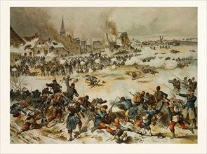 FROM THE BATTLE NEAR BAPAUME ON THE 3RD OF JANUARY, 1871; TOGETHER THE 8TH HUNTER BATTALION, THE