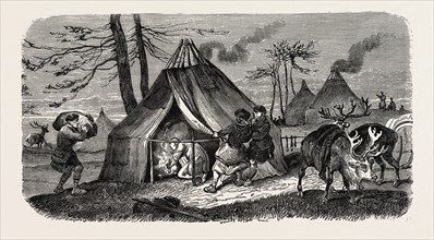 A TUNGOOSE ENCAMPMENT.