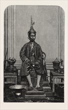THE SUPREME KING OF SIAM IN HIS STATE ROBES