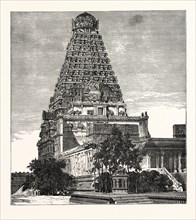 A PAGODA AT TANJORE.