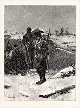 Franco-Prussian War: in snow on the ramparts