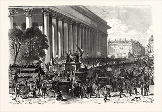 Franco-Prussian War: on the stock exchange in Paris on 6 August 1870, after spreading  the false