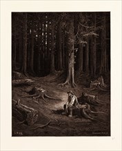 THE FOREST AND THE WOODMAN, BY GUSTAVE DORE