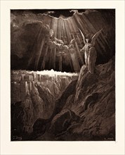 THE ANGEL SHOWING JERUSALEM IN RUINS TO SAINT JOHN, BY GUSTAVE DORE