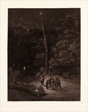 THE LIGHT IN THE WOOD, BY GUSTAVE DORE