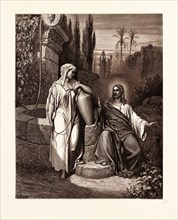 JESUS AND THE WOMAN OF SAMARIA, BY GUSTAVE DORE
