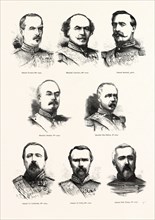 FRANCO-PRUSSIAN WAR: FRENCH COMMANDERS: GENERAL FROSSARD, 2nd CORPS; Marshal Canrobert, 6th CORPS,