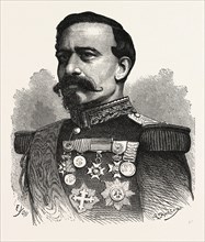FRANCO-PRUSSIAN WAR: GENERAL BOURBAKI, COMMANDING THE IMPERIAL GUARD