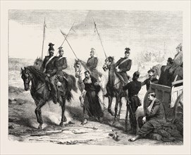 FRANCO-PRUSSIAN WAR: ARREST OF A FRENCH SPY, 24 AUGUST, TO METZ, 1870