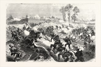 FRANCO-PRUSSIAN WAR: PRUSSIAN GUARD NEAR SAINT-PRIVAT ON 18 AUGUST 1870