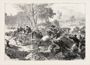FRANCO-PRUSSIAN WAR: ATTACKED BY FRANCE-SHOOTERS 1870