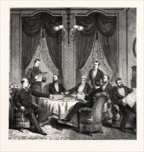 FRANCO-PRUSSIAN WAR: PLENIPOTENTIARY CONFERENCE DEALING WITH PEACE IN FRANKFURT, MAY 1871; PRINCE