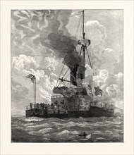 THE STEAM-BOILER EXPLOSION ON BOARD H.M.S. THUNDERER AT SPITHEAD
