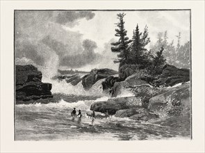 THE LOWER ST. LAWRENCE AND THE SAGUENAY, ON THE UPPER SAGUENAY, CANADA, NINETEENTH CENTURY
