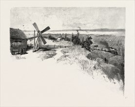 THROUGH THE FRENCH COUNTRY, CANADA, CANADA, NINETEENTH CENTURY ENGRAVING