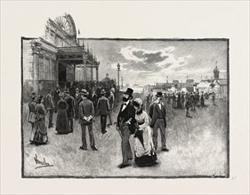 TORONTO, THE EXHIBITION GROUNDS, CANADA, NINETEENTH CENTURY ENGRAVING