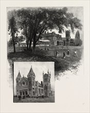 LIEUTENANT-GOVERNOR'S RESIDENCE (TOP); ST. ANDREW'S CHURCH (BOTTOM), TORONTO AND VICINITY, CANADA,