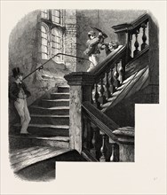 Eton, staircase to the Upper School, UK, britain, british, europe, united kingdom, great britain,