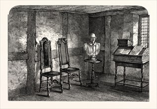 The Room where Shakespeare was born, Stratford upon Avon,  Stratford-upon-Avon, UK, britain,