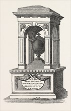 MONUMENT TO THE MEMORY OF SIR HANS SLOANE, THE FOUNDER OF THE BRITISH MUSEUM, IN CHELSEA CHURCH