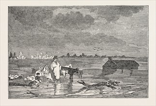 FUNNS AND HIS FAMILY IN THE FLOOD
