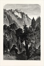 THE NUNNERY OF OTTILIENBERG, ALSACE. Mont Sainte-Odil, Odilienberg or Ottilienberg; called Allitona
