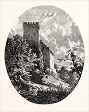 MAXIMILIAN'S TOWER, SUABIA. Swabia, sometimes Suabia or Svebia, Schwaben, colloquially also