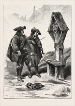 BOHEMIA: THE STROLLERS OFFERING. ENGRAVING 1876