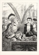 THE MARTHA WASHINGTON RECEPTION AND CENTENNIAL TEA-PARTY AT THE  ACADEMY OF MUSIC, IRVING AND