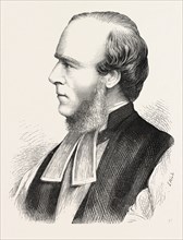 REV. DR. MOORHOUSE, NEW BISHOP OF MELBOURNE, AUSTRALIA, ENGRAVING 1876