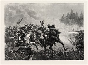 FRANCO-PRUSSIAN WAR: CHARGE OF FRENCH CUIRASSIERS
