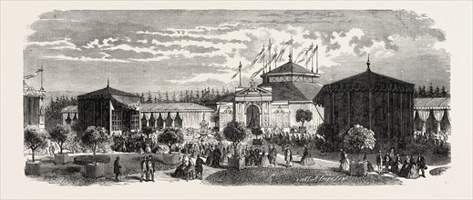 INDUSTRIAL EXHIBITION AT CHAUMONT, HAUT MARNE, FRANCE, 1865