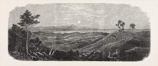 THE GOLD FIELDS OF AUSTRALIA: MOUNT ARARAT, 1865