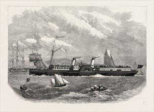 THE SALOON STEAM PACKET COMPANY'S NEW SHIP ALEXANDRA, 1865