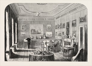 LORD PALMERSTON'S STUDY AT BROADLANDS, UK, 1865