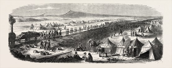 THE SUEZ RAILWAY: CONSTRUCTION OF THE LINE, 1857