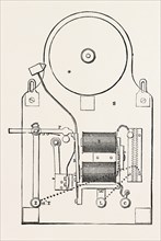 RAILWAY APPARATUS AT THE PARIS ELECTRICAL EXHIBITION: Electric Alarm, FRANCE, 1882